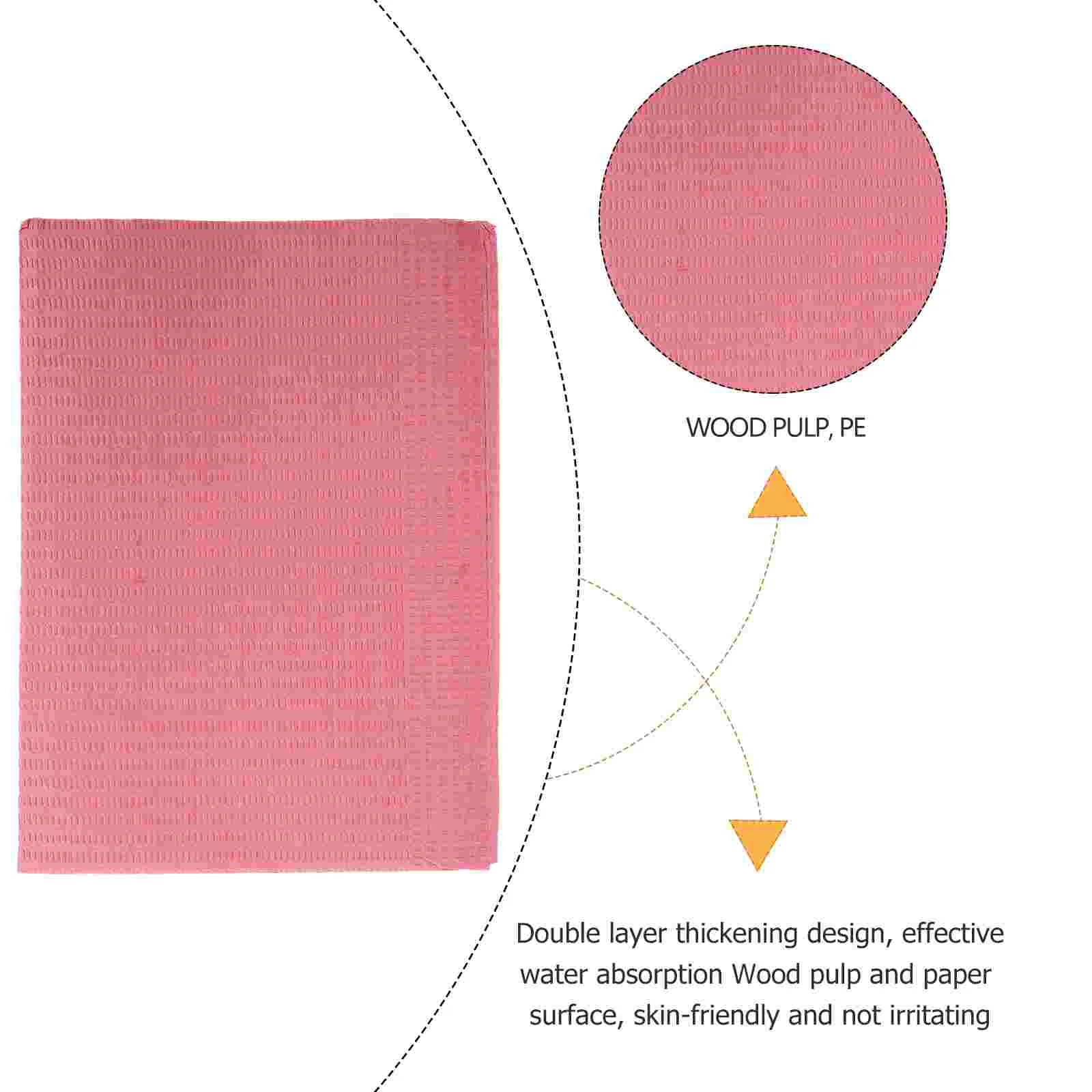125 Pcs Cleaning Gasket Practice Mat Accessory Mats Waterproof Beauty Supply One-off Pad Disposable