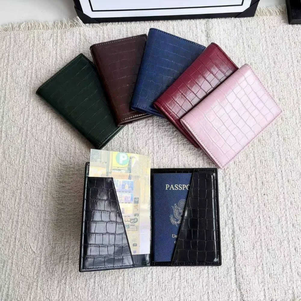 porta-passaporte-portatil-em-pu-com-textura-crocodilo-carteira-macia-para-documentos-estojo-de-viagem-resistente-ao-desgaste-conjunto-de-armazenamento-para-viagem