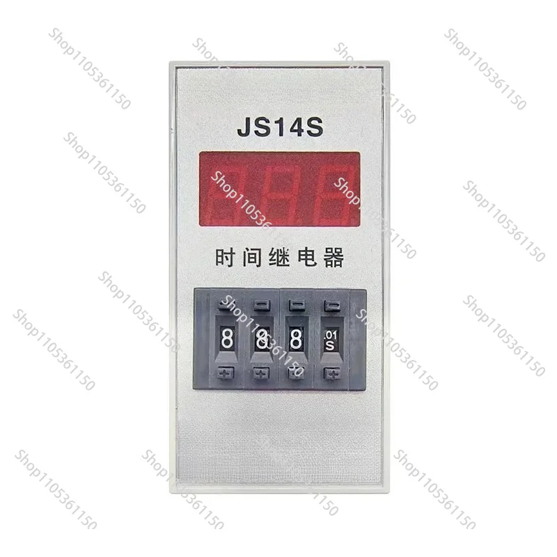 JS14S 3-Bit, Digital Display Time Relay 0.01S-999H AC220V/380V 24V