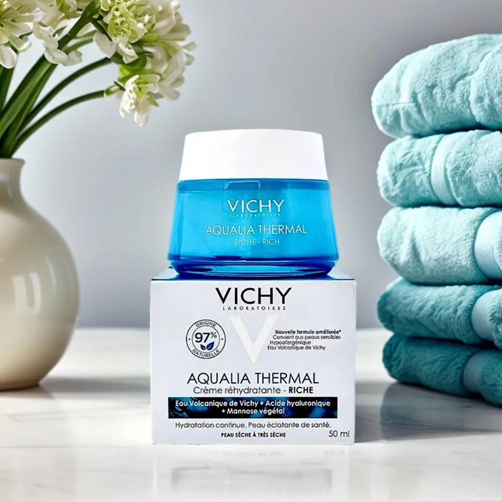 VICHY 89 كريم ترطيب معدني ترطيب عميق طويل الأمد ترطيب تجديد المياه سطع العناية بالبشرة #6