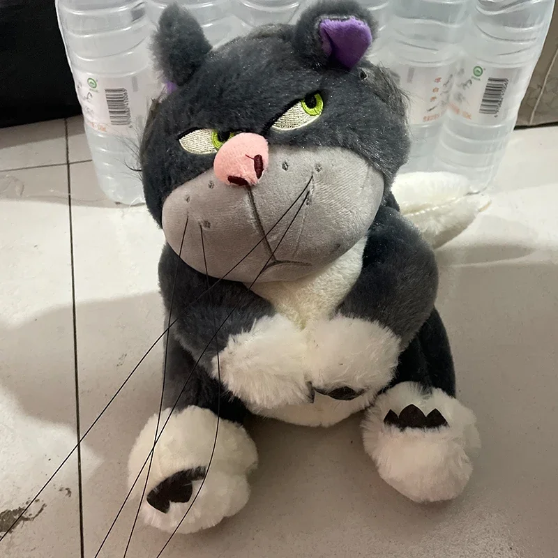 30-60cm Genuine Disney Lucifer Plush Toy Kawaii Stuffed Animal Plush Toys Japan Figaro Cinderella\'s Cat kids girl Birthday Gifts