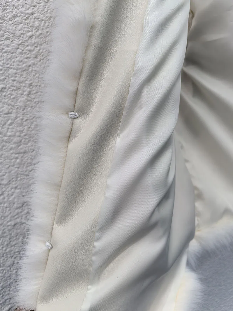 ZADORIN Fashion Irregular Spliced Fluffy Warm Faux Fur Vest Woman Fur Coats Autumn Winter Vestes Femmes New in Coats & Jackets