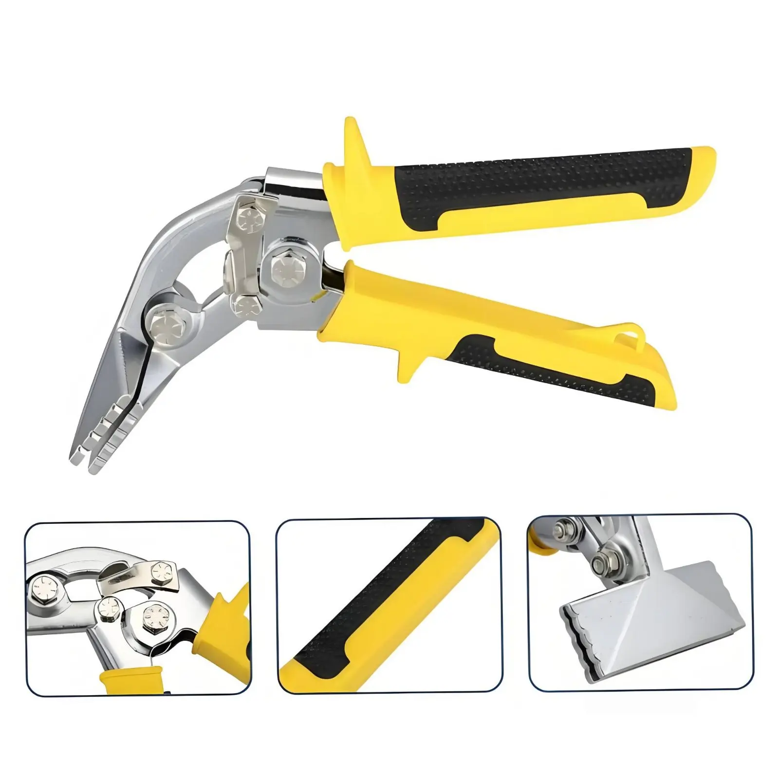 Hand Seamer Easy to Use Metal Sheet Folding Pliers Rim Bending Tool Sturdy-Duty Long-Lasting for Roofers, Construction Site view 3