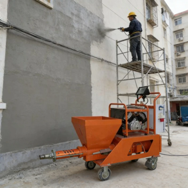 

YG Hot Sale Electric Mortar Plastering Machine Cement Mortar Spray Machines for Wall