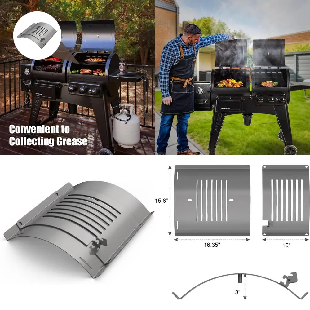 

Pit Boss PB1230 Series Combo Grill Sliding Cover Bottom Kit Replacement