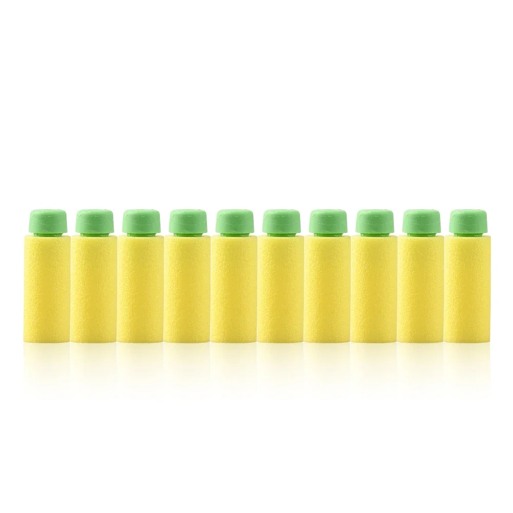 Worker MOD 200PCS Gen2 Stefan Short Darts Foam for Nerf Springer Blaster Modify Toy Green Head