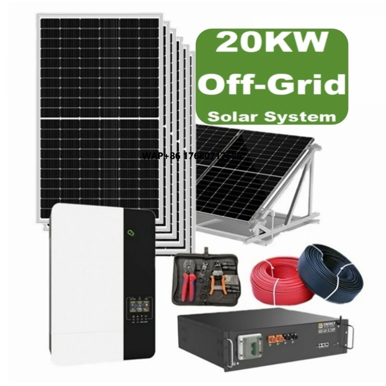 Topsky 20 KW Off Grid Solar Photovoltaic Energy System Commercial Farm Complete Wholesale All in One 20KW Solar Power Systems