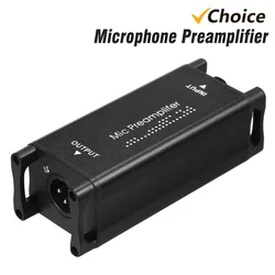 Attivatore Mic microfono a guadagno Ultra-pulito preamplificatore amplificatore Audio per Studio o registrazione domestica trasmissione Livestream