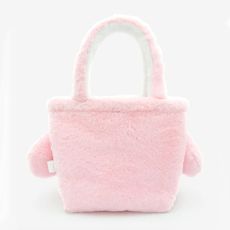 حقيبة يد سانريو من القطيفة على الوجهين حقيبة كتف ماي ميلودي حقيبة ظهر كورومي حقيبة ظهر هانجيودون قابلة للعكس لعبة هدايا عيد الميلاد للفتيات #2