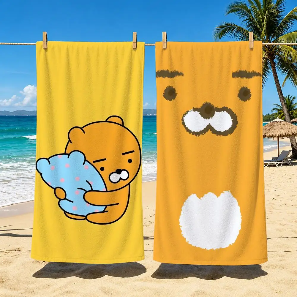 Character C-Choonsik Towel Towel Soft Pool Gift For Travel Gym Shower Camping Quick Dry Sports Large Beach Towels