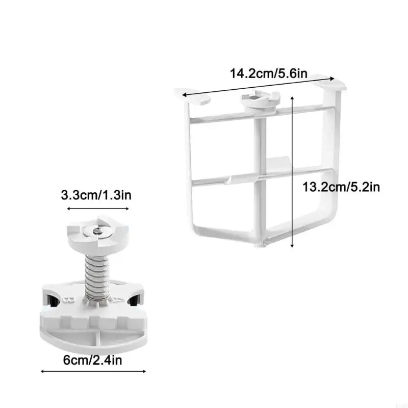 F92f مرفقات صانع الآيس كريم المخلوطات آيس كريم مزج الملمس البلاستيكي حامل مناسبة لنماذج 4.5QT 5QT 6QT