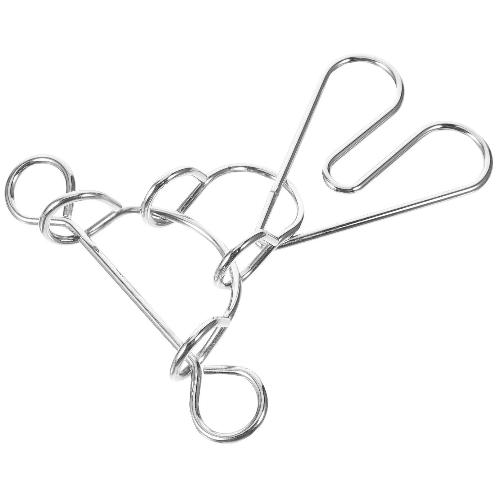 Anello puzzle educativo in metallo a forma di cuore Soluzione puzzle di sblocco Anello interattivo in metallo per bambini Serrature d'amore personalizzate