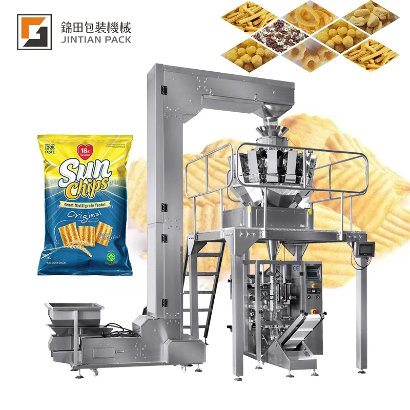 Automatic Vertical Rice Sugar Salt Bag Making Machine  Grain Bean Cereal Bag Filling Machine 1kg 5kg Sugar Packing Machine