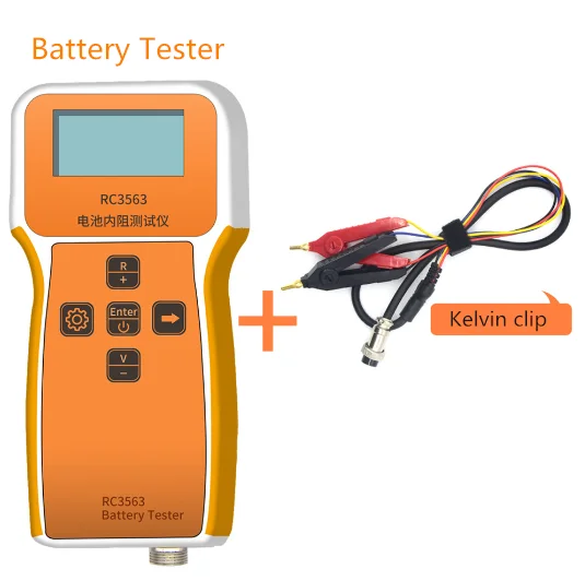 18650 Battery Internal Resistance Voltage High Precision Tester 18650 Battery Tester Lithium iron phosphate Battery RC3563