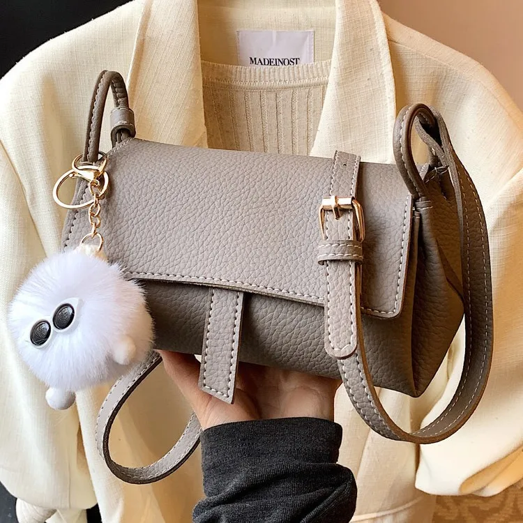 

Корейская маленькая квадратная сумка, женская модная сумка через плечо на одно плечо, универсальная заводская новинка 2025 года