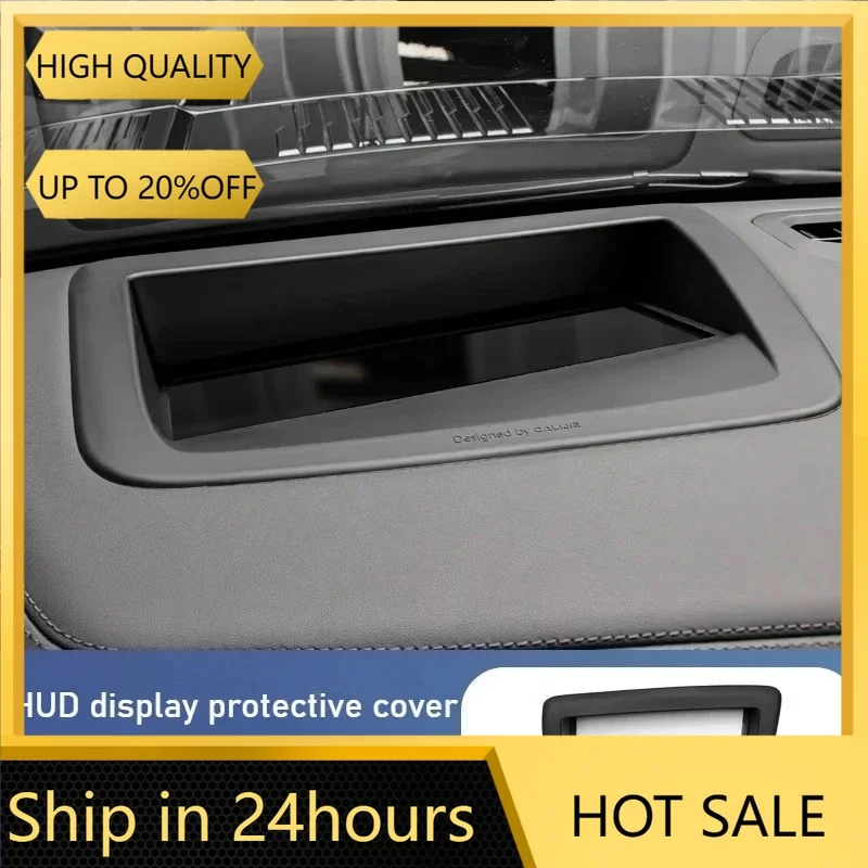 

НОВАЯ защитная рамка для автомобильного проекционного дисплея для BYD Formula Leopard 8, силиконовая ультра-прозрачная стеклянная защитная крышка HUD для приборной панели