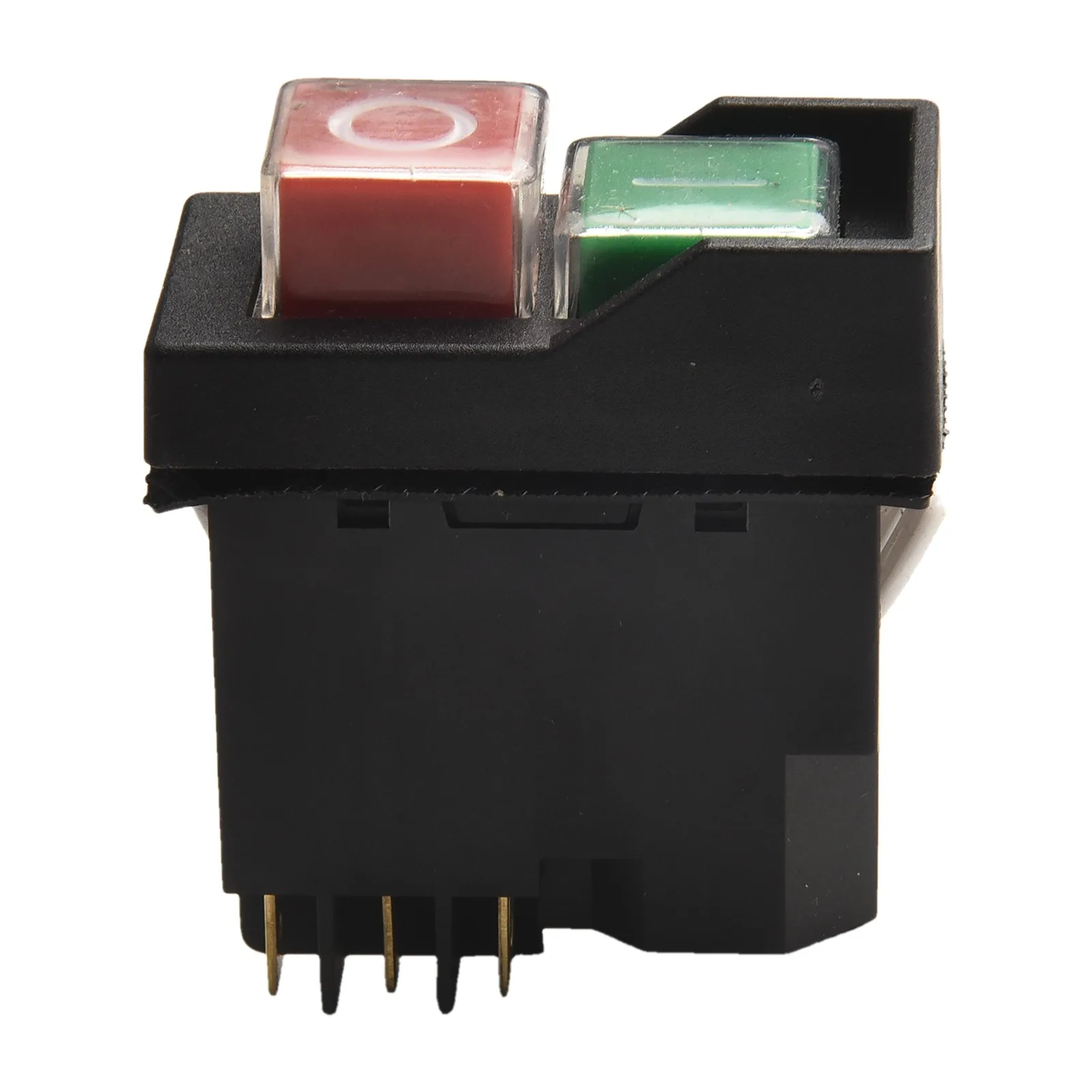 127V Pushbutton KJD17 Switch Wet Or Damp Environments Color: Black Easy Installation Pushbutton Switch Easy Installation