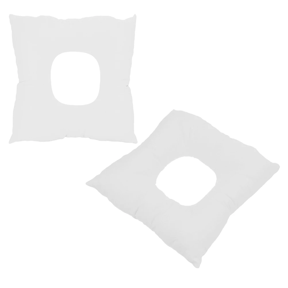 

2 Pcs Bed Desk for Sleeping Face Headrest down Massage Facial Spa Bedspread Beauty Equipment Cushion Table