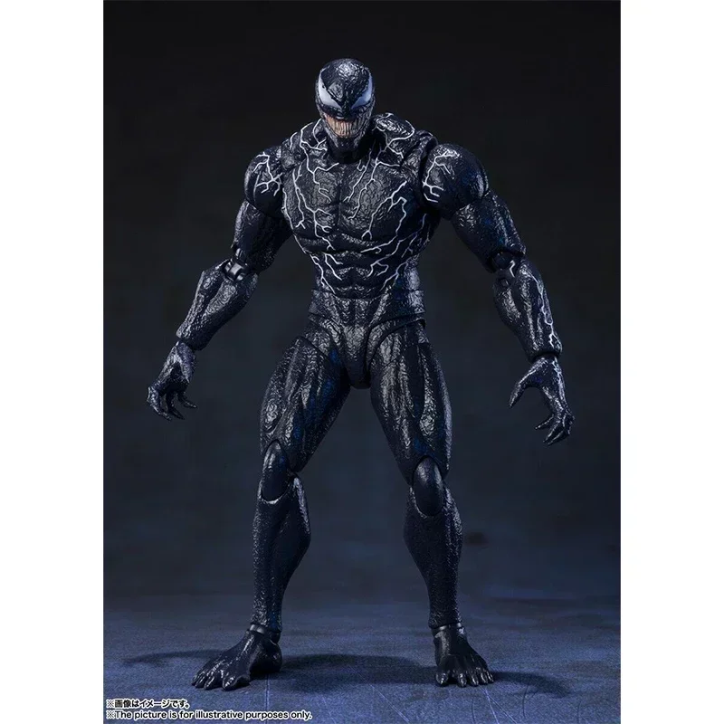 In Stock BB Action Figures Original Bandai S.H.Figuarts Venom Let There Be Carnage  SHF, PVC Figures, Regalos, Models