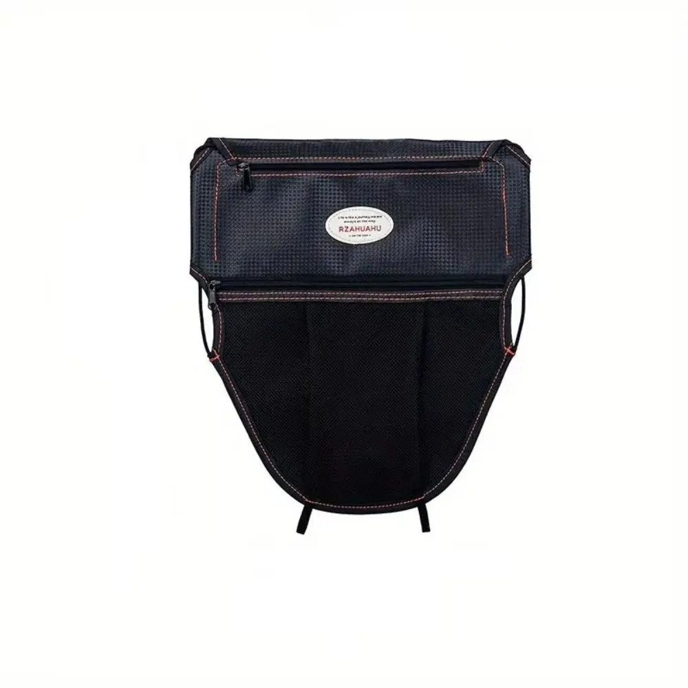 

PU Leather Material Motorcycle Scooter Seat Storage Bag Dual Pockets Zipper Closure Dual Pockets Storage Bag