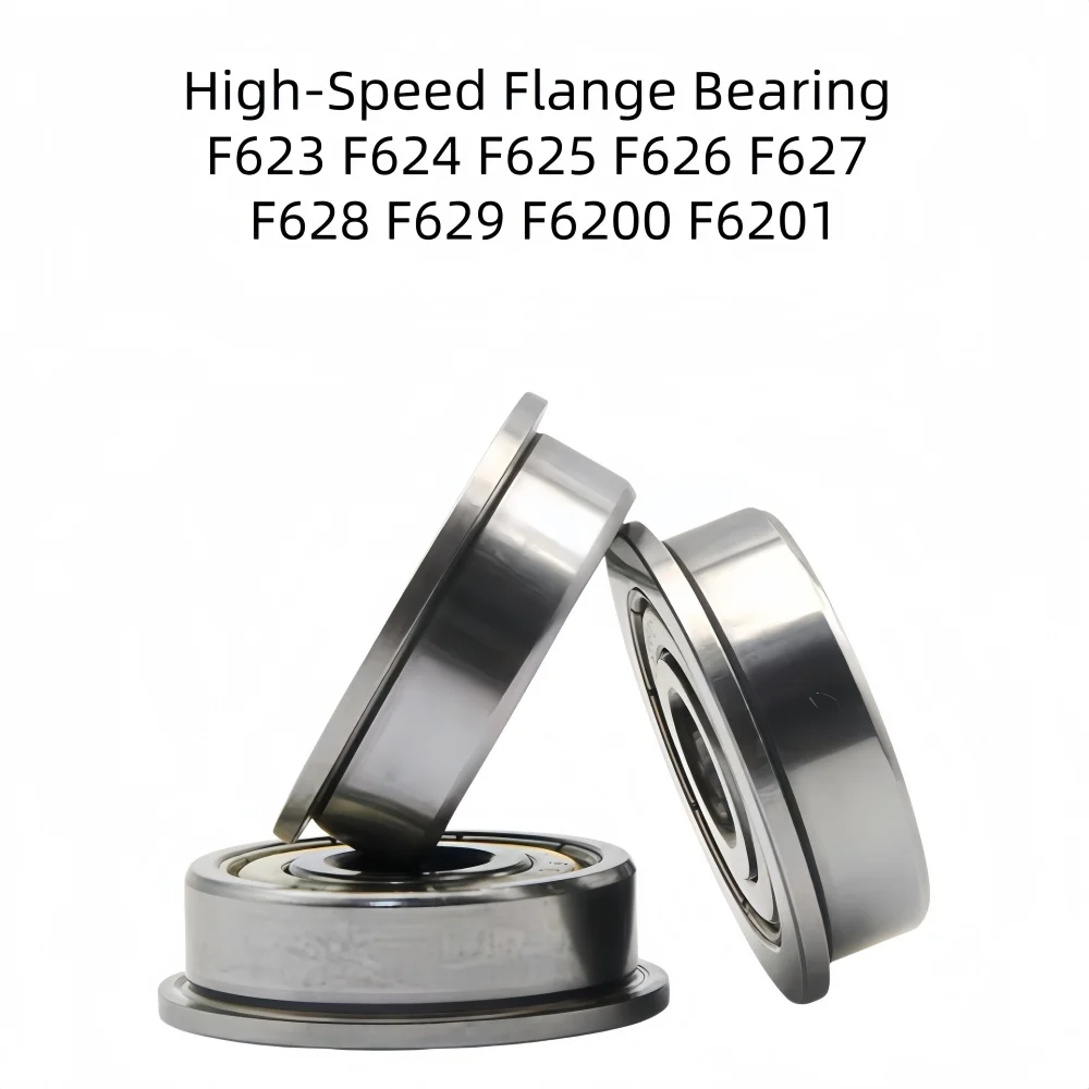 High-Speed Flange Bearing F623 F624 F625 F626 F627 F628 F629 F6200 F6201 Z ZZ - Precision Mechanical Parts And Components