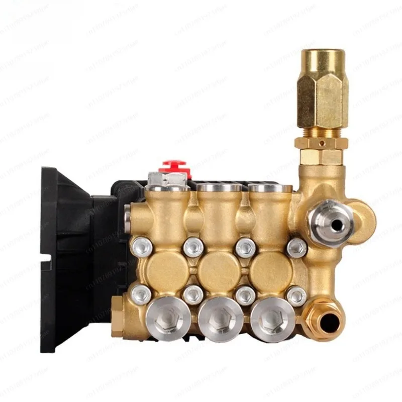 Durable High Pressure Car Wash Pump Head, Clear Plunger with Low Flow Mist Spray, Replacement for Pressure Washer