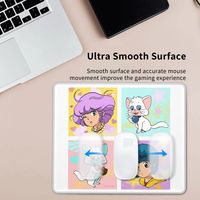 Creamy Mami - Yu - Posi - Nega Mouse Pad Computer Keyboard Mouse Mat Gamer PC Laptop Desk Mat Office Accessories Table Mats