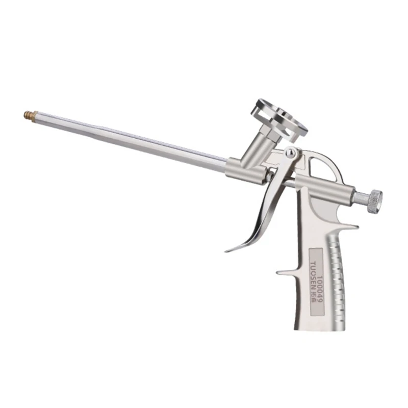 

652F Foam Expanding SprayGun Foam GlueGun All Metal Polyurethane Foam Sealant Specias Manual Tool For House Renovation