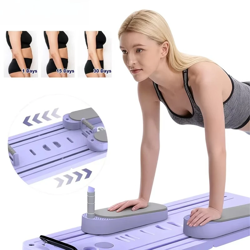 Factory Wholesale New Folding Multifunctional Pilates Board with Timer and Mobile Phone Holder