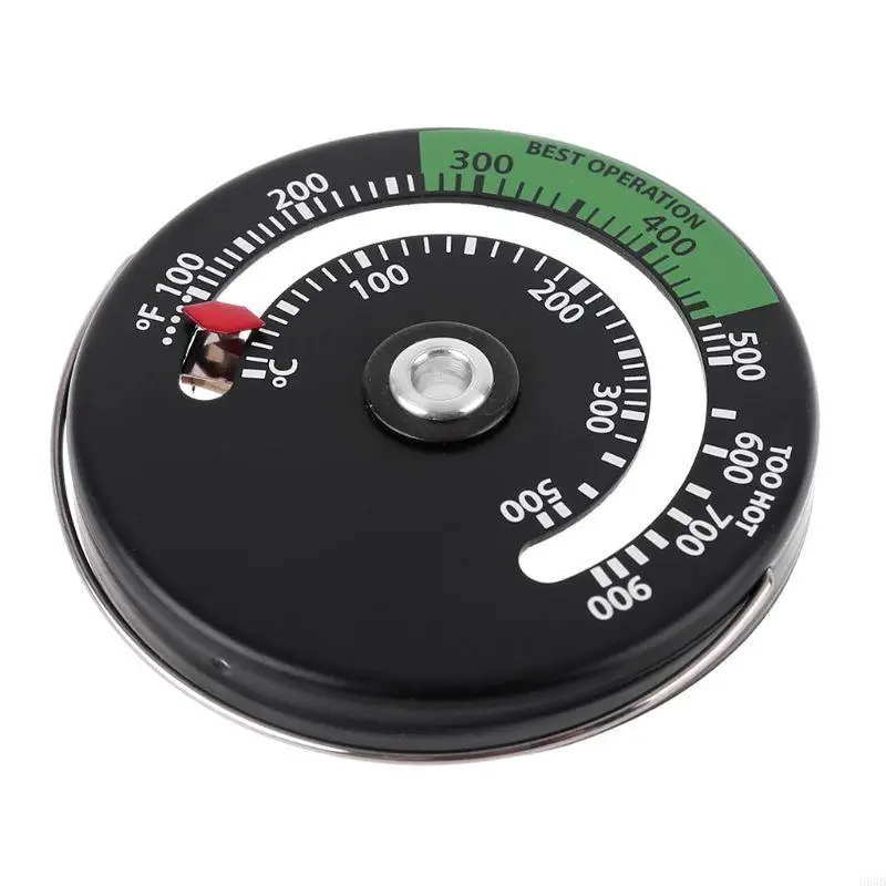 H58B Fireplace Stove Thermometer Temperature Monitor for Oven Thermometer Temperature Gauge Increase Efficiency Tool