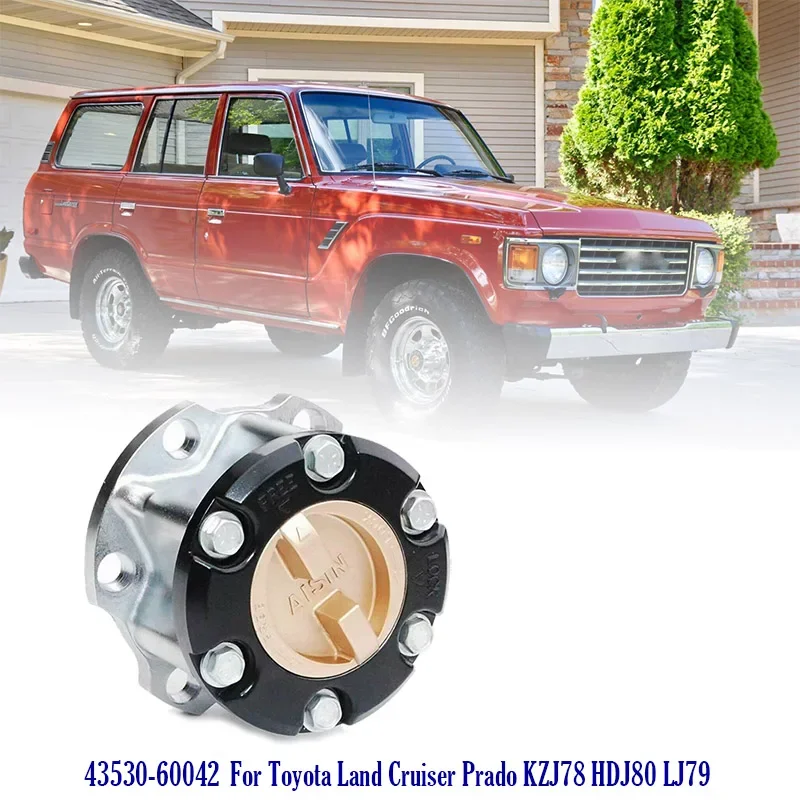 

1pcs 43530-60042 MT Manual Free Wheel Locking Hub Lock 30T for Toyota Land Cruiser Prado KZJ78 HDJ80 LJ79