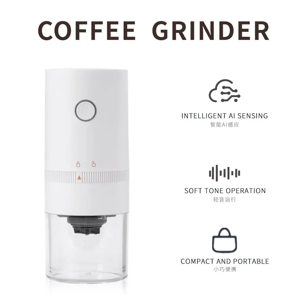 

USB electric coffee grinder Electric coffee grinder Portable small coffee machine