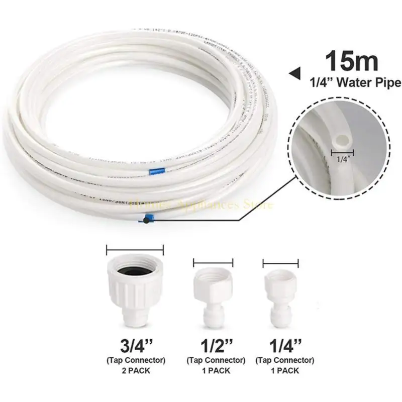 D0AB Universal Line Water Line Mater Kits للثلاجات وصانعي الثلج