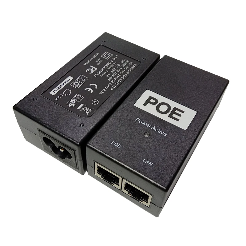 48V1A 24V1A 48v 24v POE Source POE Power Injector uk 48V 1A 48 Volt Power Supply Powerline Ethernet Adapter AU EU US Plug