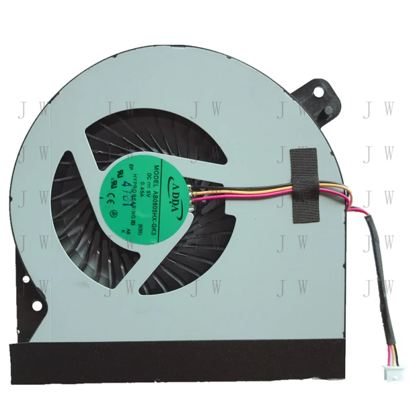 DDW   CPU Cooling Fan AB0805HX-GK3 MF75090V1-C180-G99 DC5V For ASUS K55D K55DR X55DP