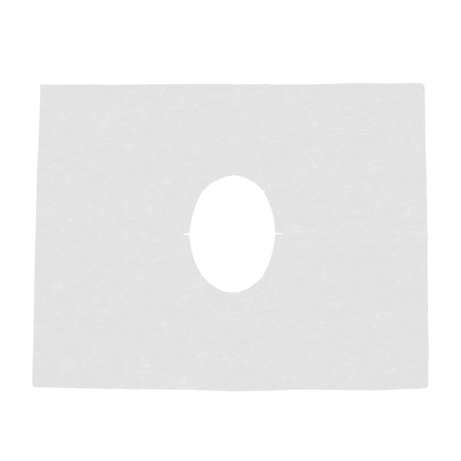 미용실 사용을 위한 마사지 침대를 위한 통기성 일회용 얼굴 받침대 커버 둥근 구멍 디자인