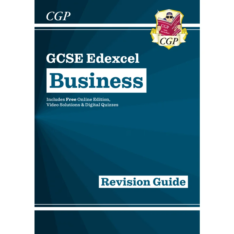 

Новое руководство по ревисе GCSE Business Edexcel с онлайн-изданием, видео Quizzes, книги CGP 9781782946908