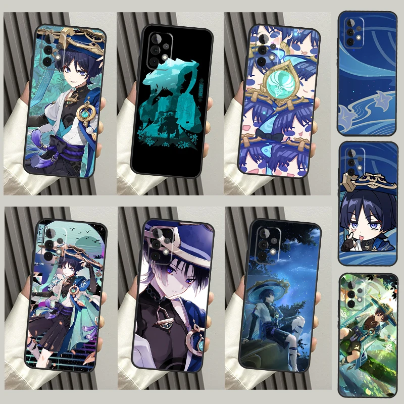 Genshin Impact Wanderer Cover For Samsung Galaxy A54 A34 A53 A73 A52 A72 A13 A23 A33 A51 A71 A12 A22 A32 A42 A50 Case