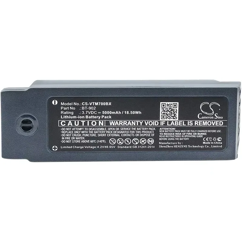 3.7V 5000mAh/6600mAh Battery BT-902 for Honeywell Voice A700x A700, For Vocollect Talkman A700 A710 A720 A730 A710x A720x A730x