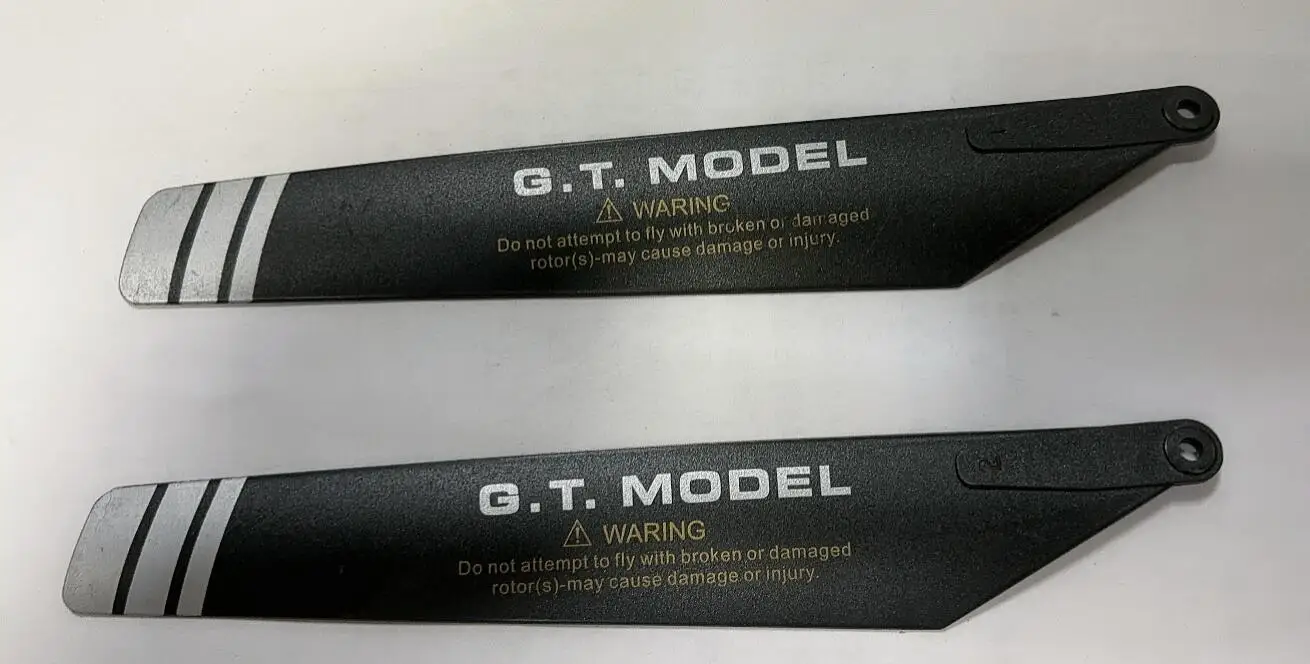

2pcs of Main rotor Blade Propeller upper lower props 18.8CMX3.1CM 188mm 190mm /hole Dia 4mm for RC helicopter heli toy airplane