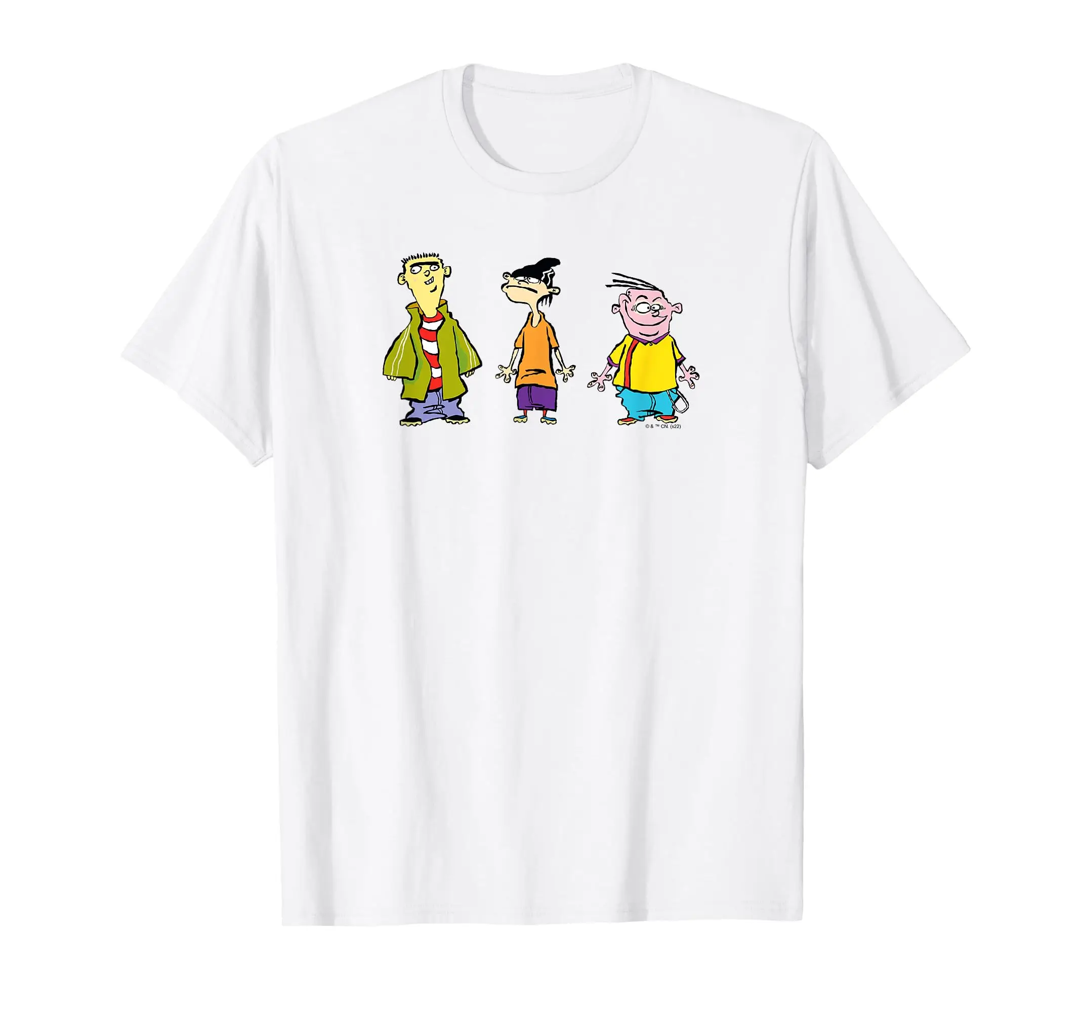 Simple Group Lineup T-shirt for Urban Leisure