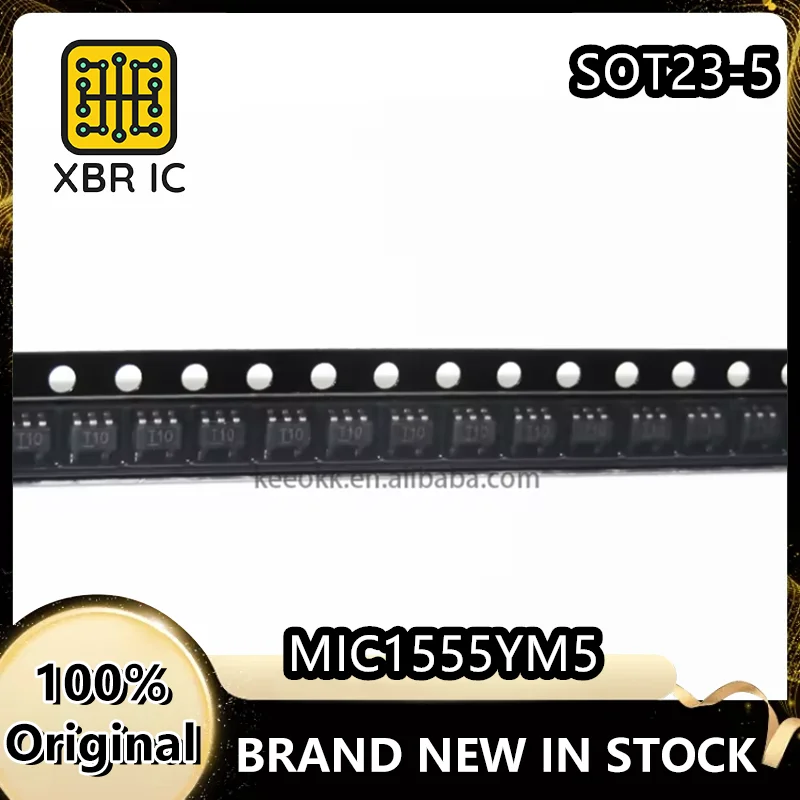

(20/50 pieces) MIC1555YM5 SOT23-5 Silkscreen T10 Timer/Oscillator 555 Type Timer Chip Spot delivery Brand new original authentic