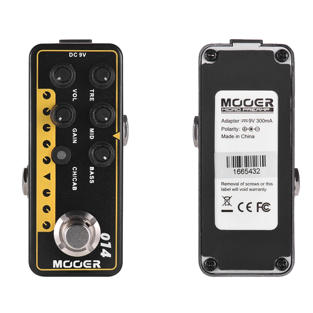 Mooer Multi Effect Guitar Pedal 014 Taxidea Taxus Effect Digital Preamp Electric Guitars Synthesizer Music Accessories Effector