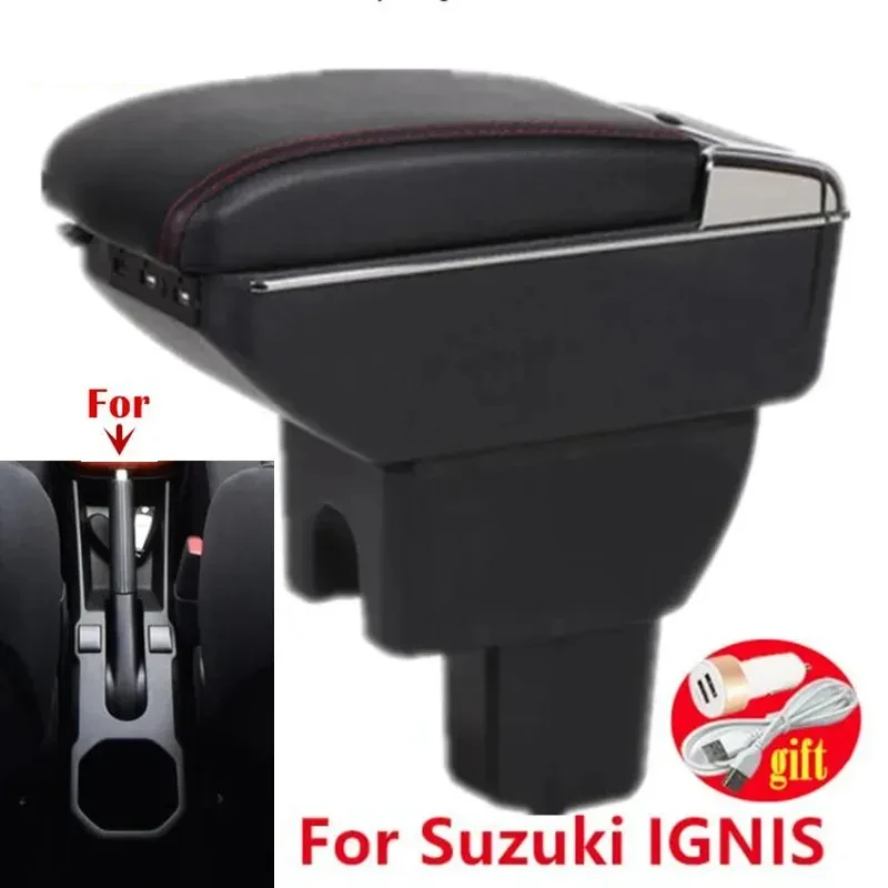 

Car central armrest box For Suzuki Ignis Armrest Box For Suzuki IGNIS Car Storage Box Dedicated Retrofit Part