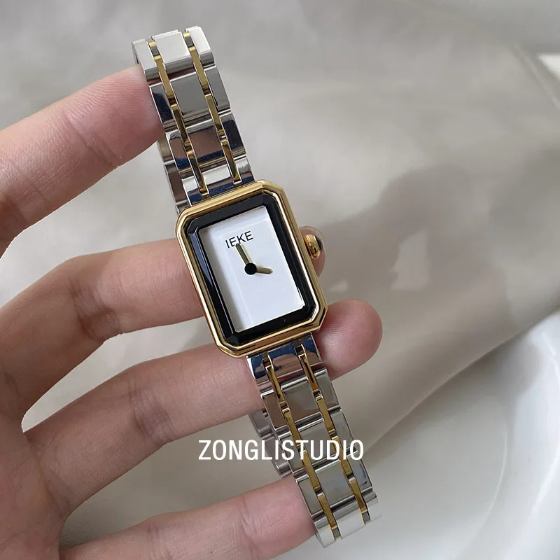 

New Minimalist Square Watch For WomenElegant And Sophisticated With A HighQuality Steel StrapA High-End Wristwatch For Ladies.