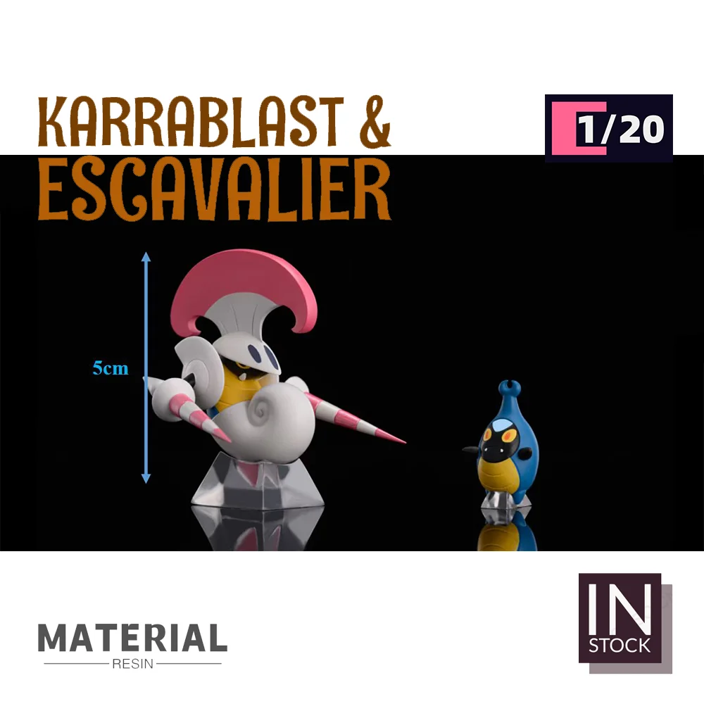 [IN STOCK] 1/20 Scale World Figure [SXG Studio] - Karrablast & Escavalier Collection Gift TOYS