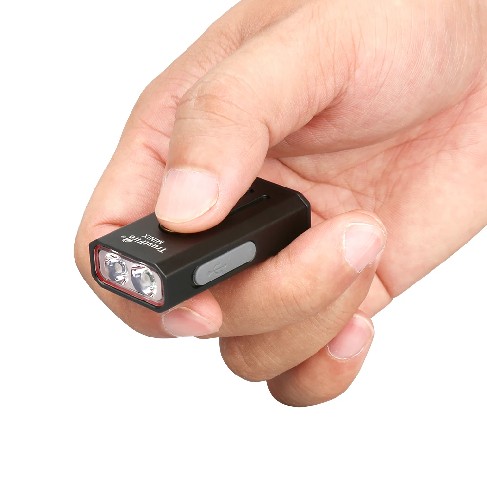 

TrustFire MINIX portable mini micro mini flashlight strong keychain led light uv violet light ultraviolet money detector light