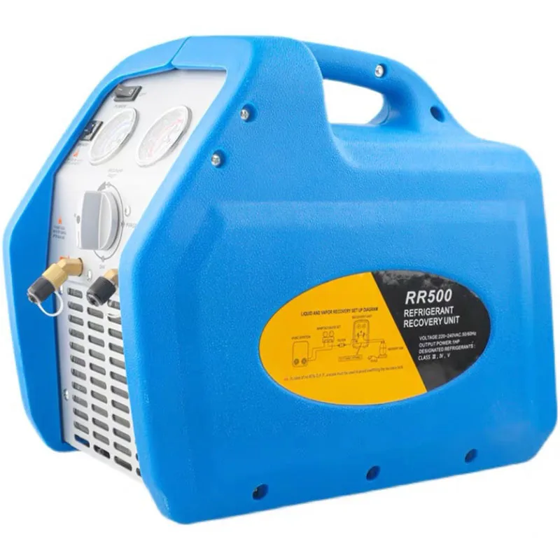 Refrigerador de Flúor de Bombeamento do Líquido Refrigerante do Cilindro Dobro da Máquina Automática da Recuperação