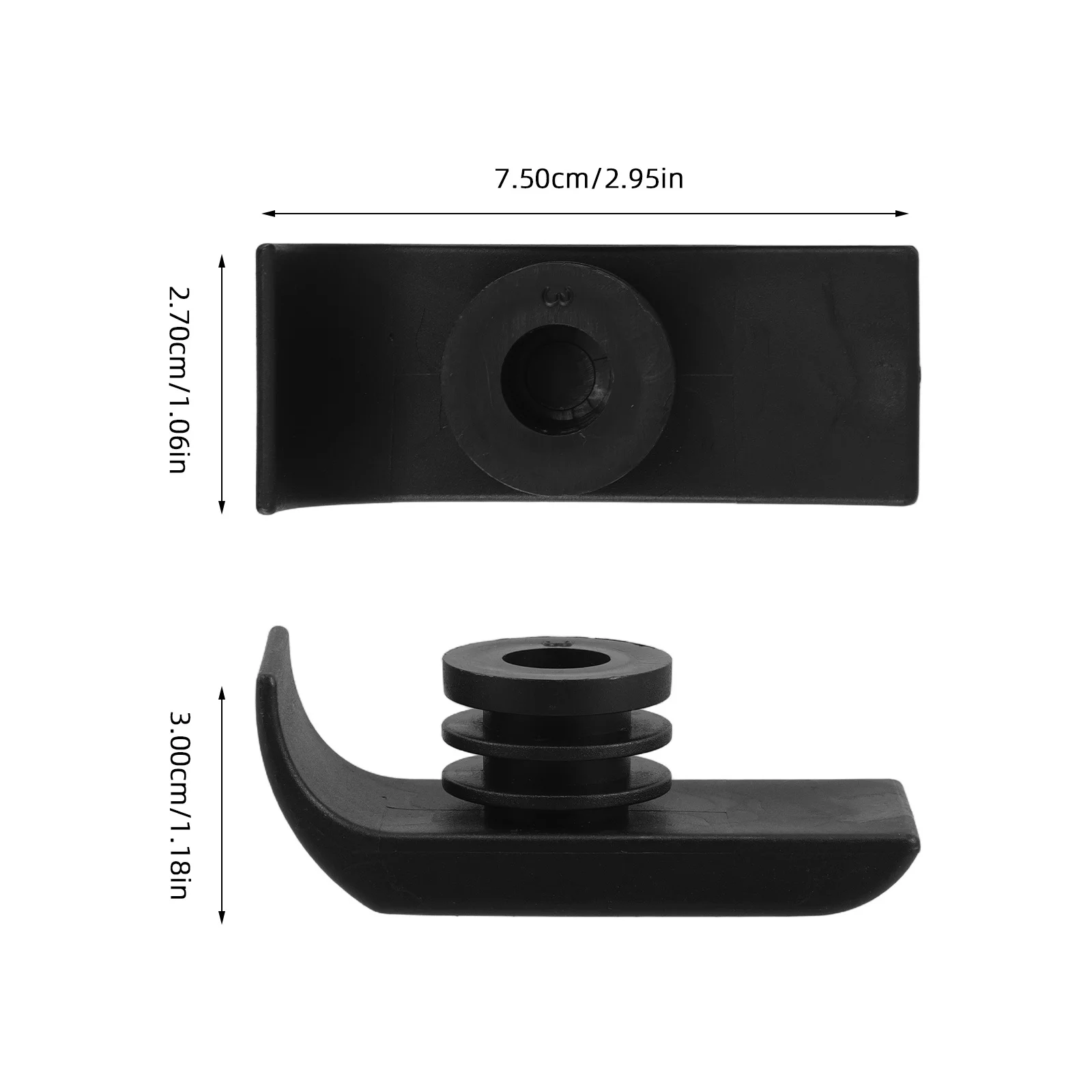 2 stuks Walker Ski Glides Antislip Voetbeschermers voor Walkers Quick Fit Lichtgewicht Ontwerp Ideaal voor binnen en trottoir