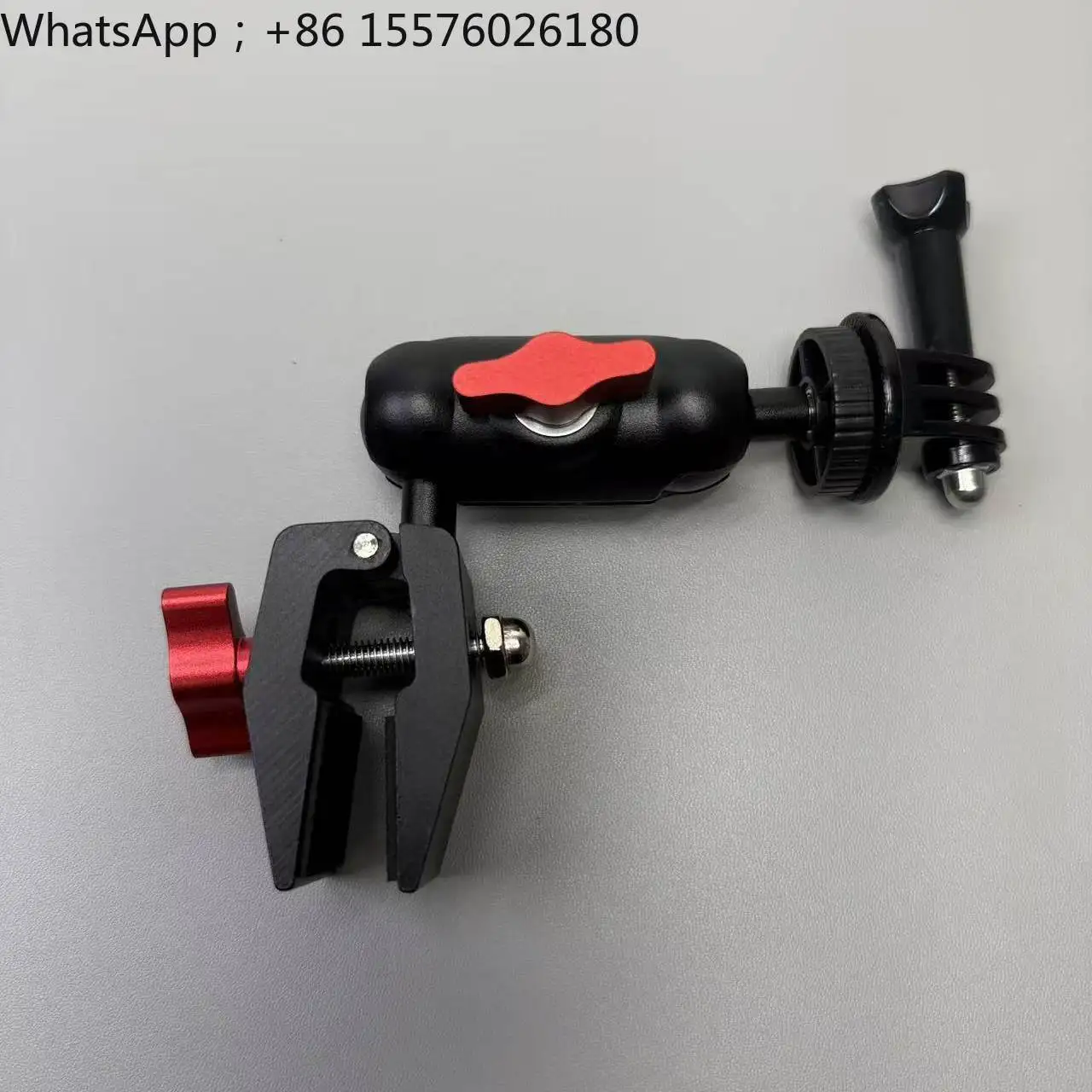 Outdoor Cycling Camera Recording Stand Motorcycle Electric Windshield Clip Metal Pea 360 Sports Camera Stand
